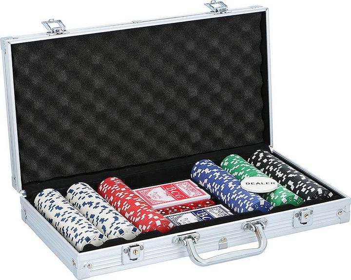 Produktbild Champ Poker Set 300tlg mit Aluminiumkoffer (Deutsch, Englisch)