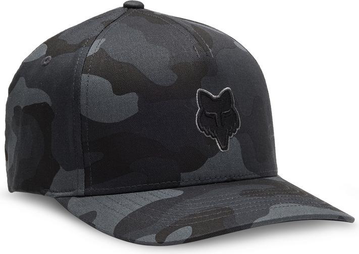 Fox Hat 23 F-Head Flexfit Blk Cam L/Xl (L)