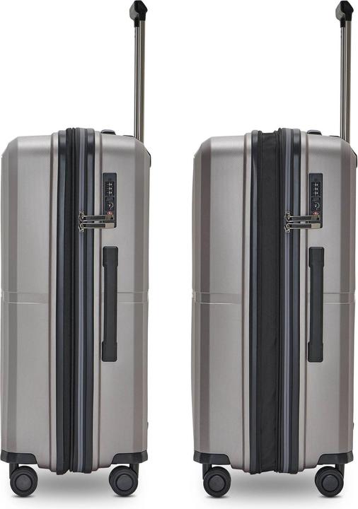 Produktbild Pactastic Collection 01 4-Rollen Trolley 67 cm mit Dehnfalte (71 l, M (50 - 90l))