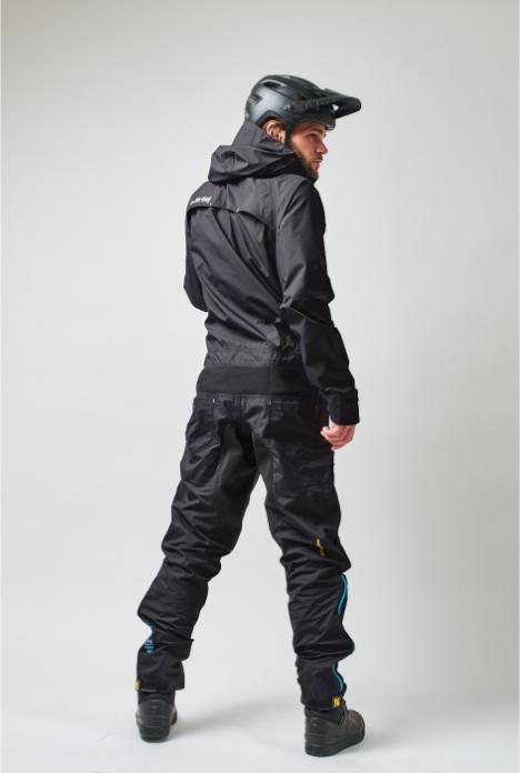 Produktbild dirtlej Dirtsuit Prime Edition, schwarz/blau, S (S)