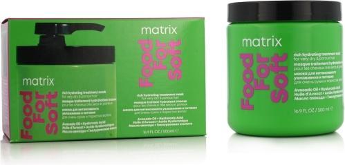 Image du produit Matrix Masque de traitement hydratant riche Food For Soft (500 ml)