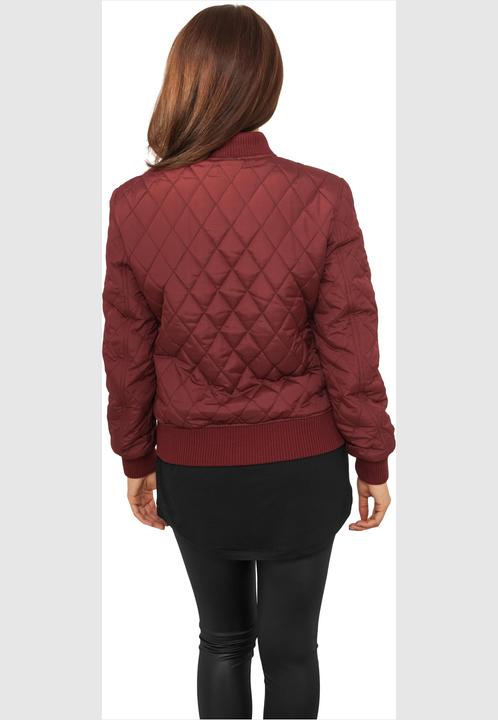 Actual product image Urban Classics Ladies Diamond Quilt Nylon Jacket (S)