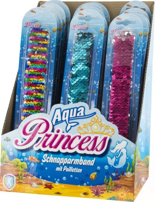 Xtrem Toys & Sports Schnapparmband Aqua Princess 3-fach assortiert (Polyester)