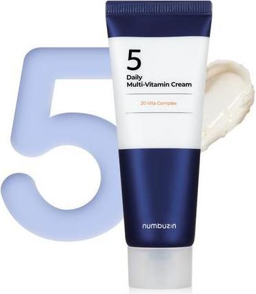 Actual product image Numbuzin No.5 Daily Multi-Vitamin Cream 2.02oz 60ml with Vitamin C and Panthenol (60 ml, Day cream)