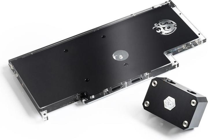 Bitspower X-TEND ASUS ROG Strix RTX 3090 Backplate attivo, ARGB