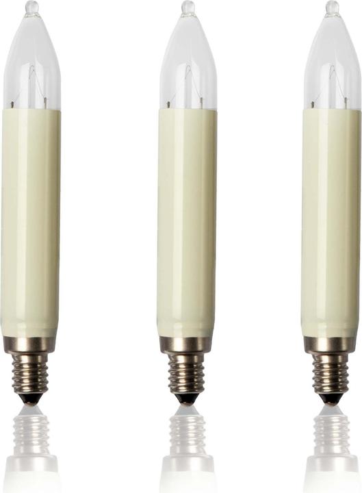 Actual product image Hellum Shank candle 16V/3W ivory 3pcs. (3 x)