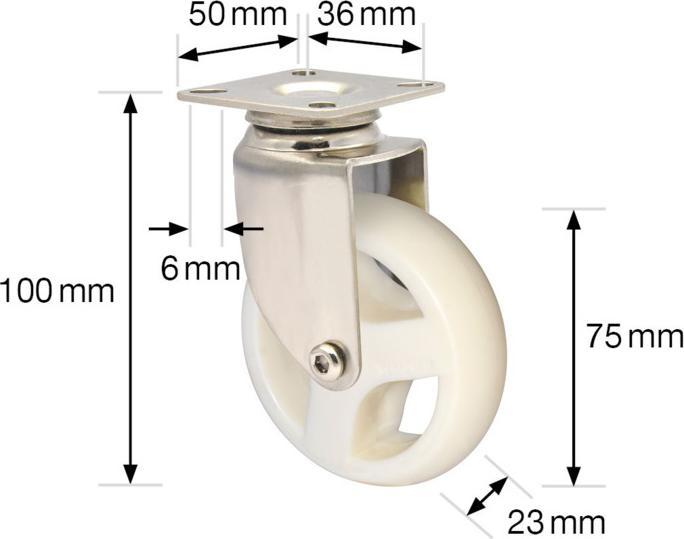 Produktbild Wagner System Lenk- und Bockrollen
