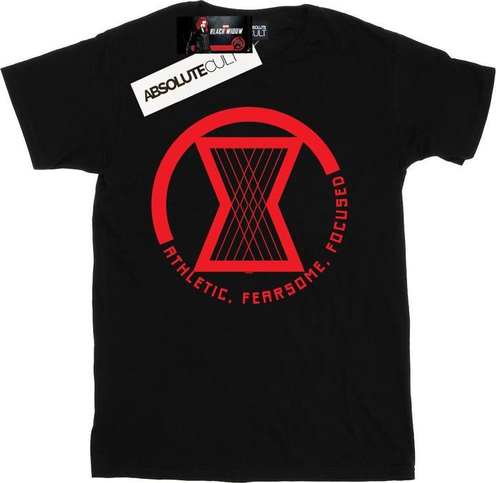 Black Widow Film Athletic Logo TShirt (S)