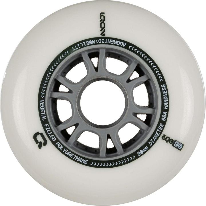 Actual product image Iqon Inline Skate Wheels Eqo 84mm 4-Pack 2024 (84 mm, 88a)