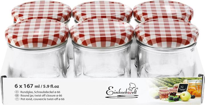 Produktbild Einkochwelt Konservengläser (6 Stk., 0.17 l)
