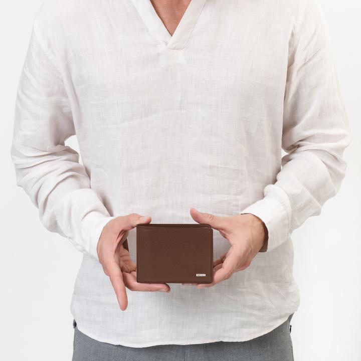 Actual product image Redolz Leather Essentials QF Geldbörse RFID Leder 12 cm ausklappbar