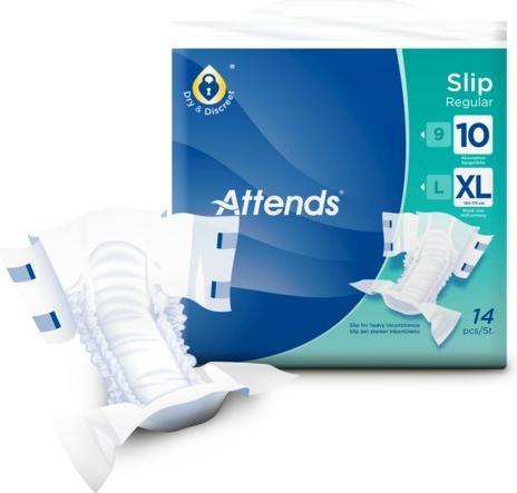 Attends Slip 10 Regular (14 x, XL)