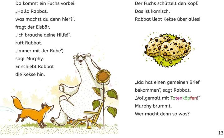 Produktbild Die Schule der magischen Tiere ermittelt 1: Der grüne Glibber-Brief (Zum Lesenlernen) (Deutsch, Margit Auer, Nina Dulleck, 2020)