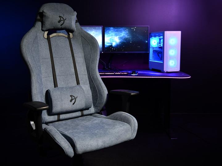 Produktbild Arozzi Torretta SoftFabric Gaming Chair - Blue