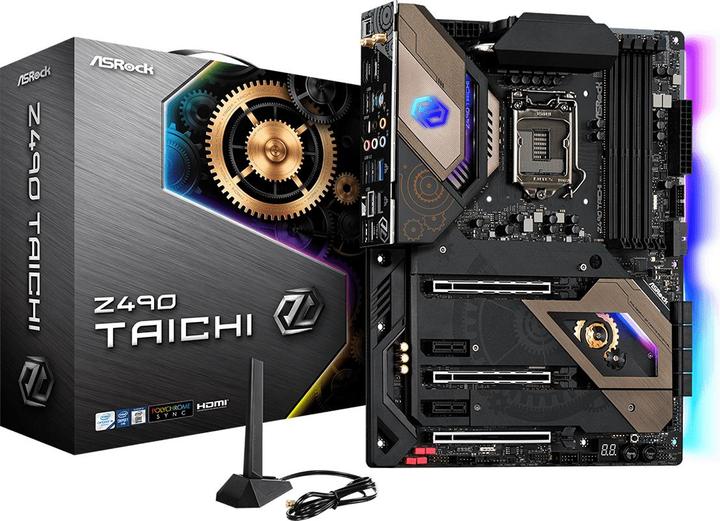Actual product image AsRock Z490 Taichi (LGA 1200, Intel Z490, ATX)