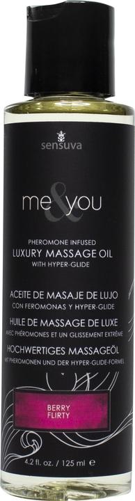 Produktbild Sensuva Me & You Berry Flirty Massage Oil 125 ml (125 ml)