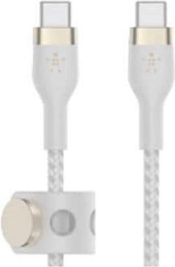 Productafbeelding Belkin USB-C naar USB-C Gevlochten Silicone 1m Tweeling (1 m, USB 2.0, 60 W)