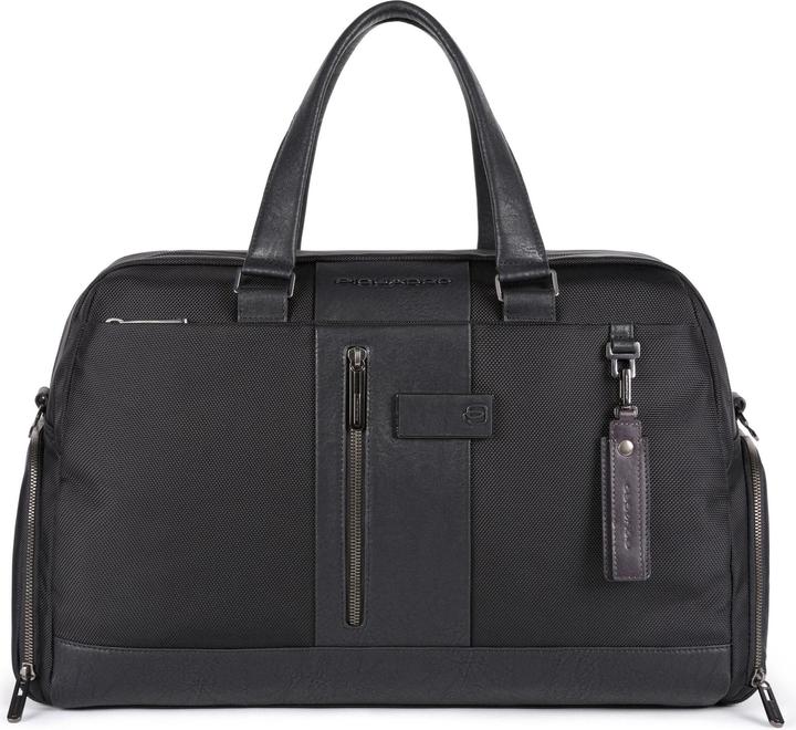 Piquadro Letter 2 - Travel bag made from recycled fabric with shoe compartment (36 l)
