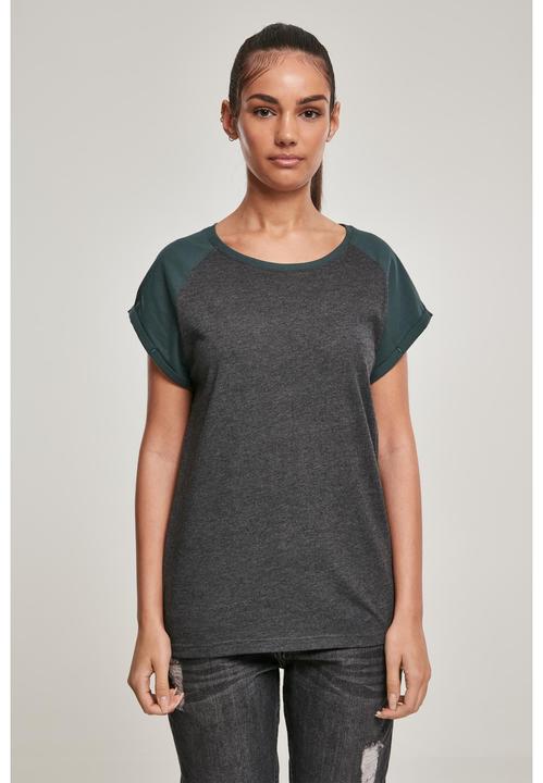 Immagine prodotto Urban Classics Tee Raglan a contrasto da donna (XXL)