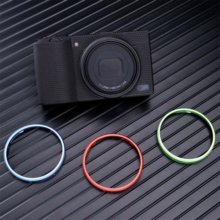Produktbild JJC RN GR3X RED Lens Decoration Ring for Ricoh GRIIIx