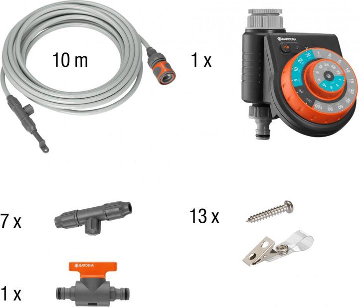 Immagine prodotto Gardena città giardinaggio all'aperto nebbia spray set automatico (Kit di irrigazione)