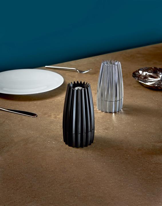 Produktbild Alessi Grind Gewürzmühle alu (Diverse Gewürze, Meersalz, Pfeffer, Salz)