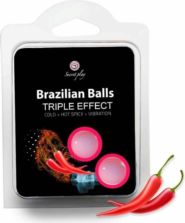 Secret play Set 2 Brazilian Bells With Triple Effect