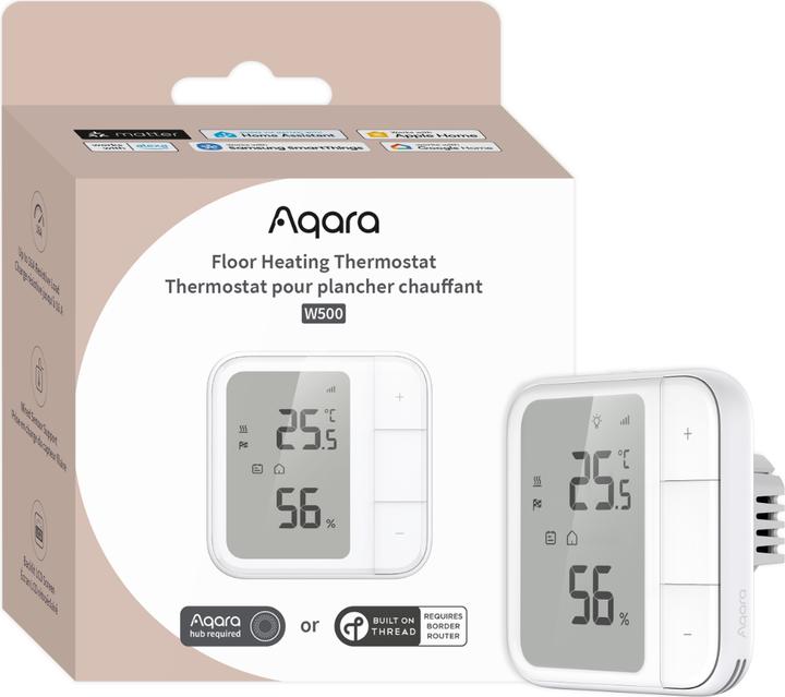 Actual product image Aqara Thermostat W500