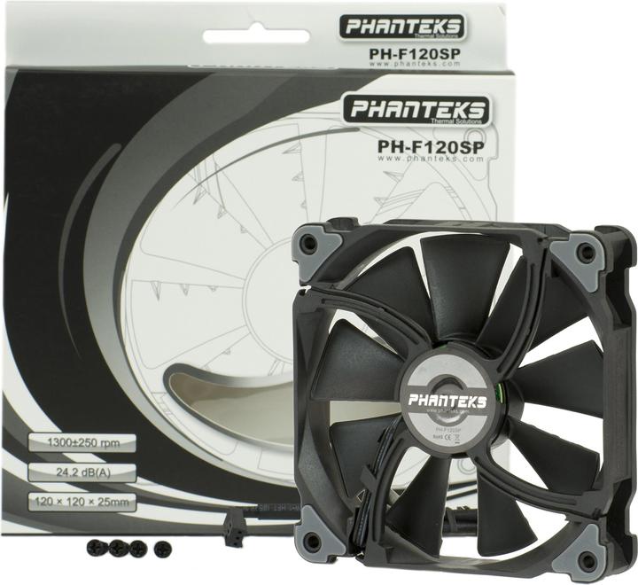 Image du produit Phanteks PH-F120SP Ventilateur 120mm (120 mm)