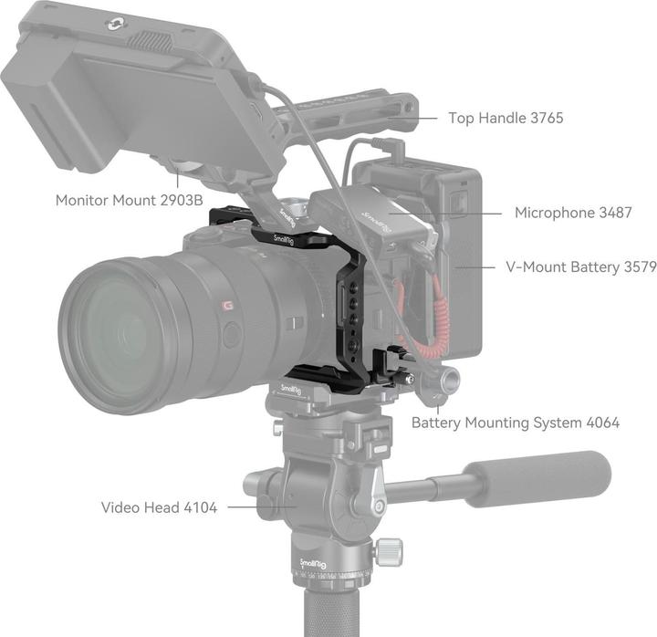 Immagine prodotto SmallRig Gabbia Kit Sony Alpha 6700 (Gabbietta)