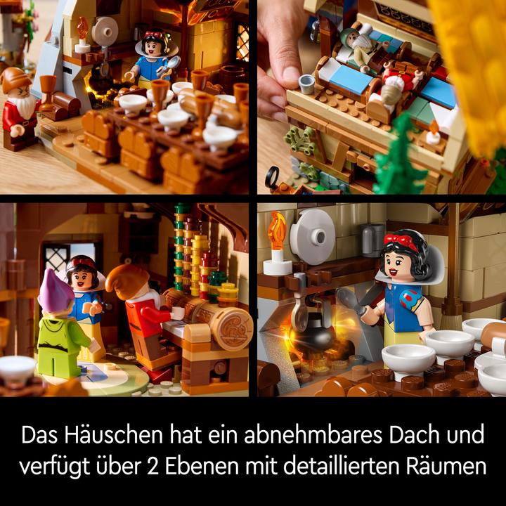 Actual product image LEGO The hut of Snow White and the Seven Dwarfs (43242, LEGO Disney)