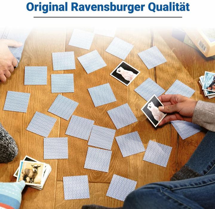 Image du produit Ravensburger Memory enfants animaux (Danois, Néerlandais)