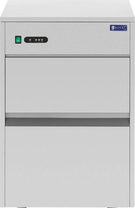 Produktbild Royal Catering Gastro Eiswürfelmaschine Eiswürfelbereiter Icecubemaker 50kg/24h Edelstahl