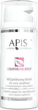 Apis Natural Cosmetics Apis - Couperose-Stop Vitamin Cream vitamin cream for sensitive skin with dilated capillaries 100ml (100 ml, 24h Creme)