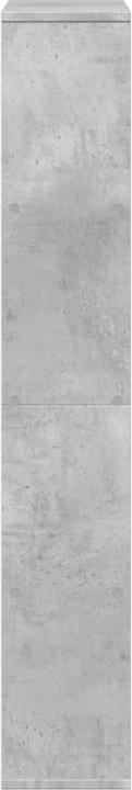 Nährwerte und Zutaten VidaXL Bücherregal Raumteiler Standregal Aktenregal Büroregal Regal Betongrau (60 x 20 x 120 cm)