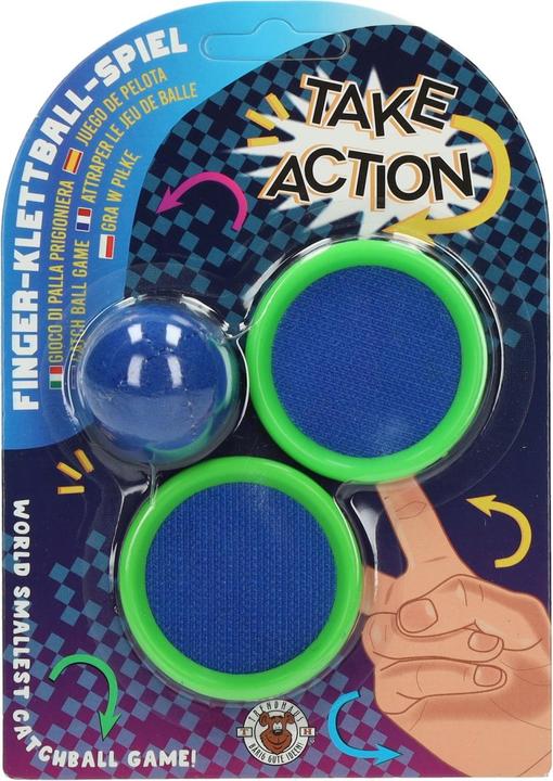 Actual product image Finger-catching throwing game with Velcro fastener
