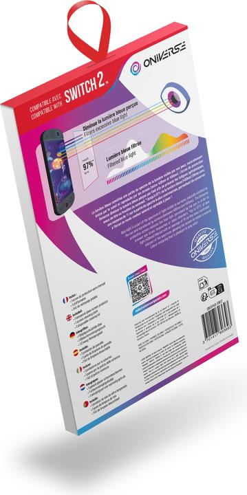 Image du produit Oniverse Switch 2™ Schutzfolie mit Blaulichtfilter - Gaming-Zubehör (Switch)