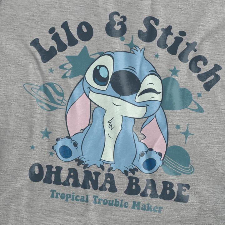 Immagine prodotto Lilo & Stitch Ohana Babe Maglietta Donna (S)