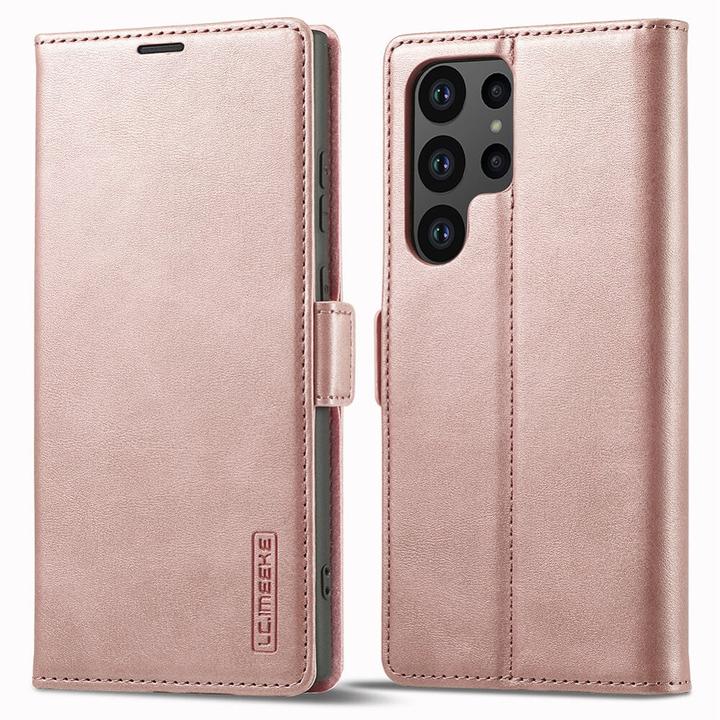 Immagine prodotto Cover-Discount Galaxy S23 Ultra - Custodia Stand Flip Cover rosa (Samsung Galaxy S23 Ultra)