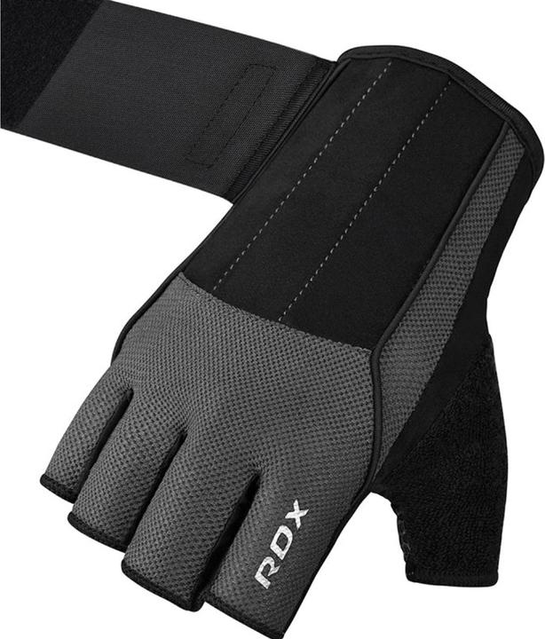 Actual product image Rdx Gym Weight Lifting Gloves W3 with EVA padding (M)