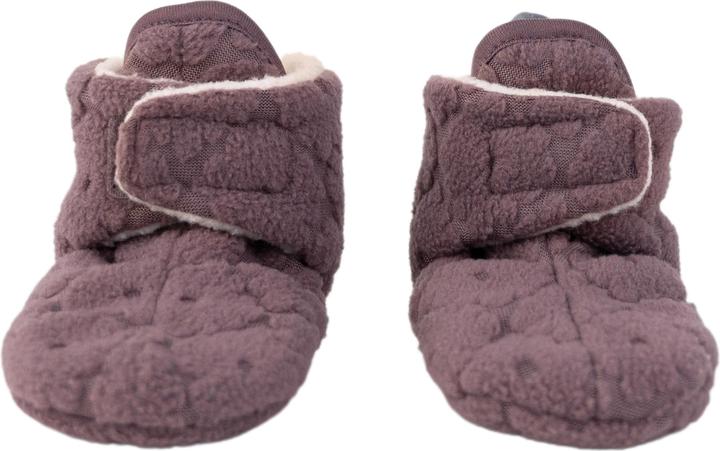 Actual product image Lodger Slippers Fleece Folklore Mauve 6-12 Mt. (12)