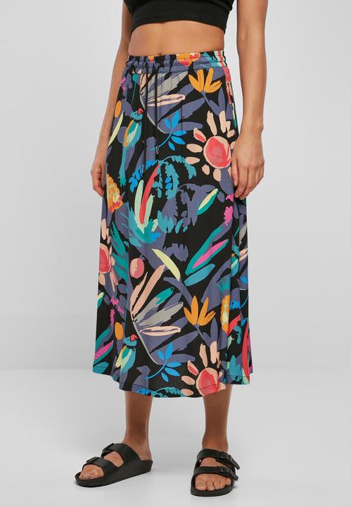 Image du produit Urban Classics Ladies Viscose Midi Skirt - 12112 (XL)