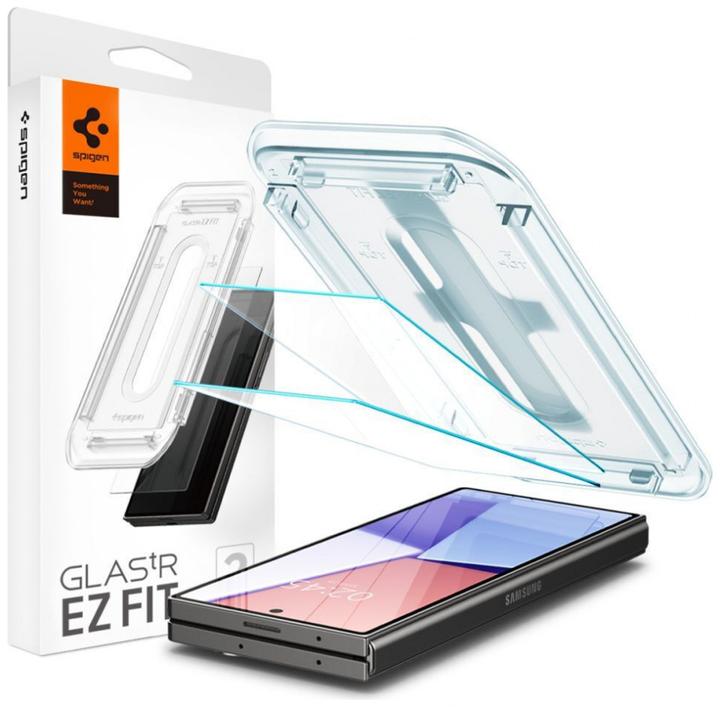 Produktbild Spigen EZ Fit Gehard Glas Clear Screenprotector Samsung Galaxy Z Fold 6 2-Pack (2 Stück, Samsung Galaxy S21)