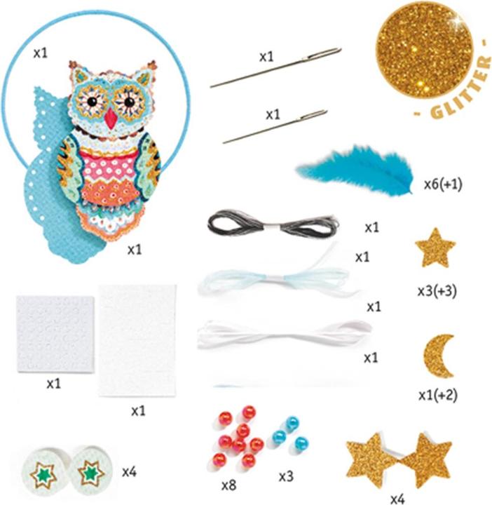 Image du produit Djeco Hibou attrape-rêves