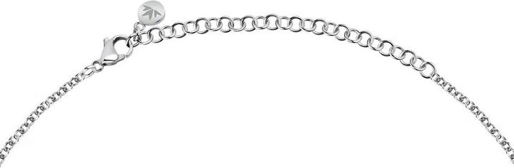 Immagine prodotto Morellato Collo Passioni + Cristallo Bianco (Acciaio inossidabile, 38 - 45 cm)