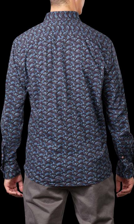 Immagine prodotto Cinque Long Sleeve Cispace L Shirt Flower Print Navy (M)