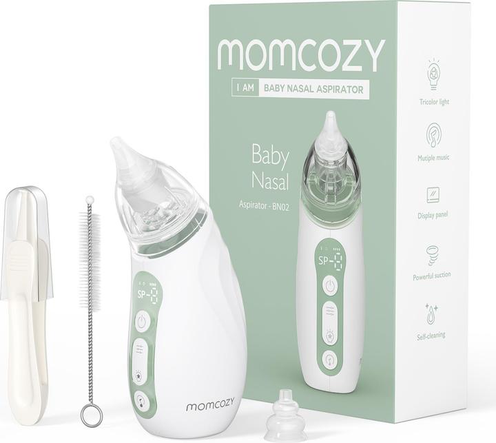 Image du produit Momcozy Aspirateur nasal pour bébé - Longue durée de vie des piles