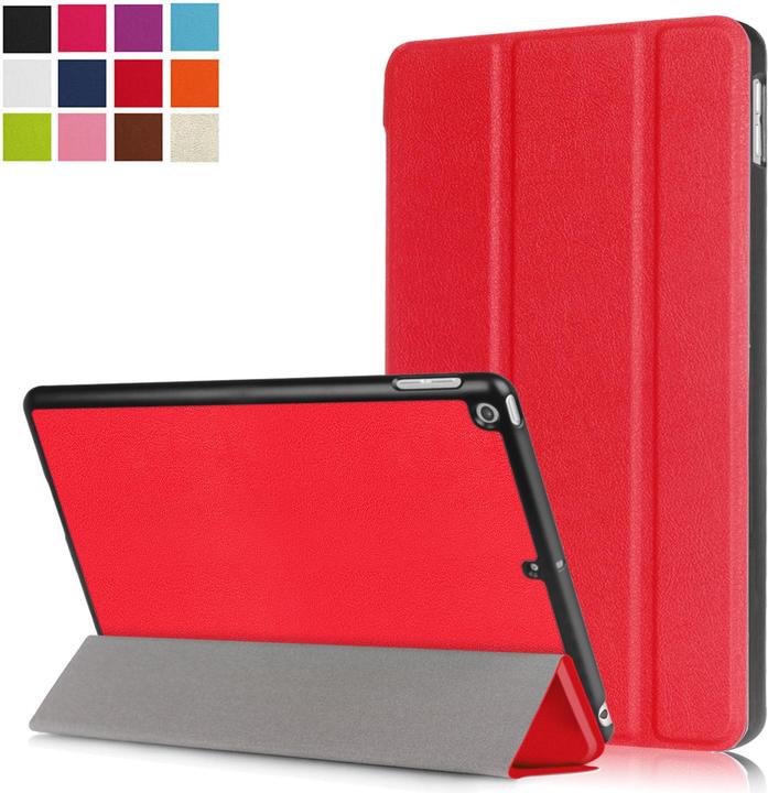 Actual product image Lobwerk Smart Cover sleeve for Apple iPad 2017 2018 9.7 protective cover flip case stand-up case bookstyle D (X)