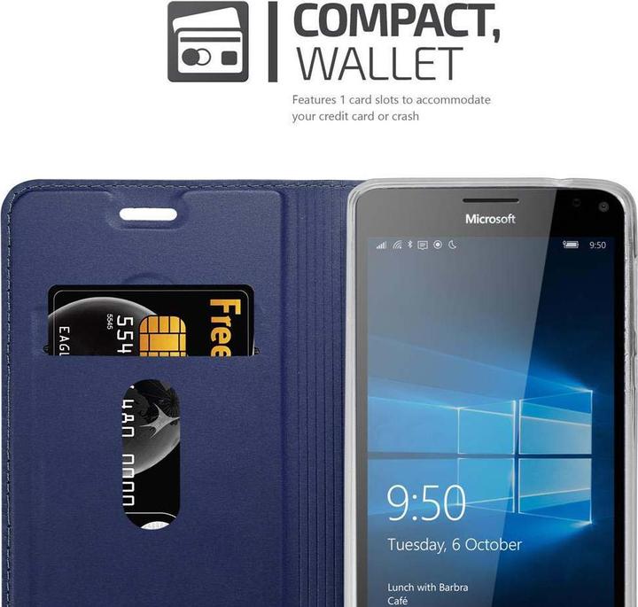 Image du produit Cadorabo Book Classy Style Cover (Microsoft Lumia 950 XL)