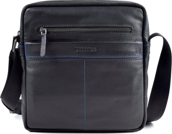 Miguel Bellido Ledertasche mit Schulterriemen